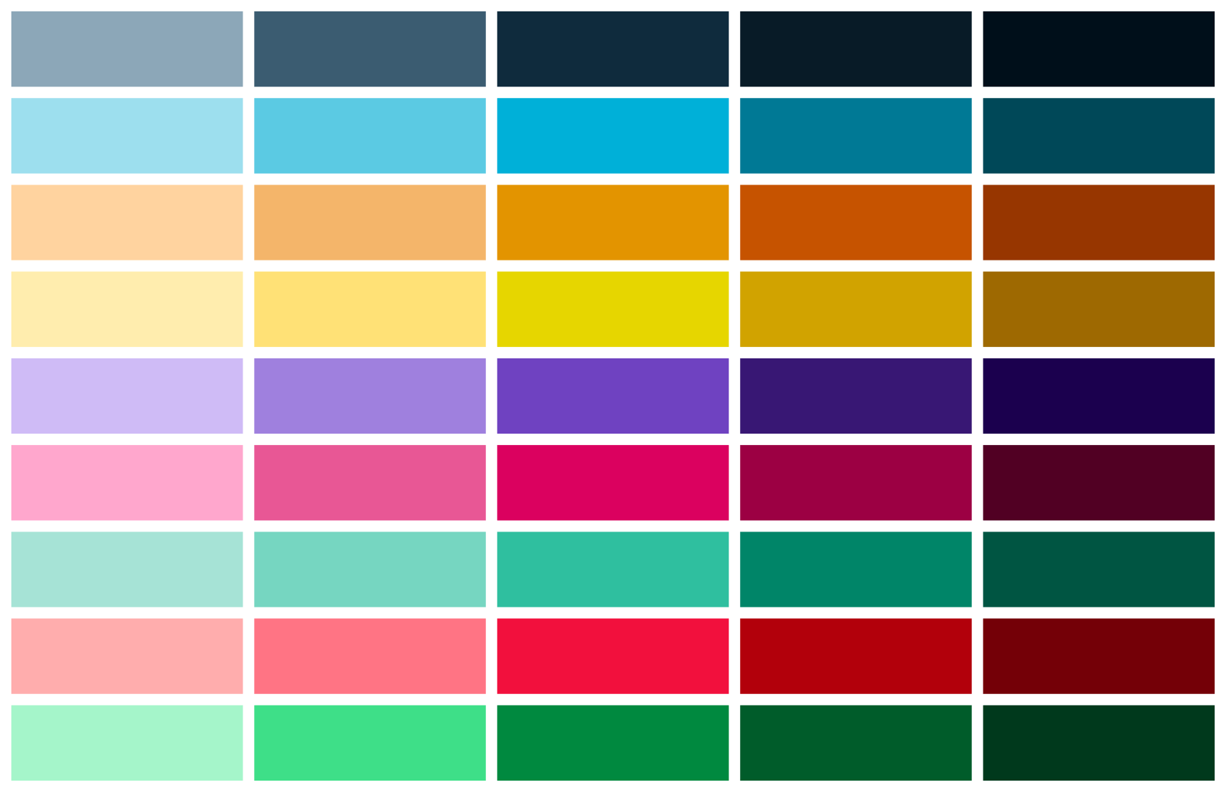 BrightUI Color Styles